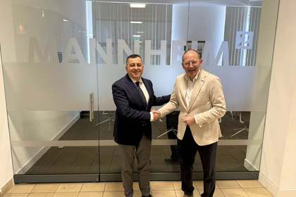 Встъпително посещение на генералния консул на Република България в Мюнхен г-н Стефан Йонков в гр. Манхайм 